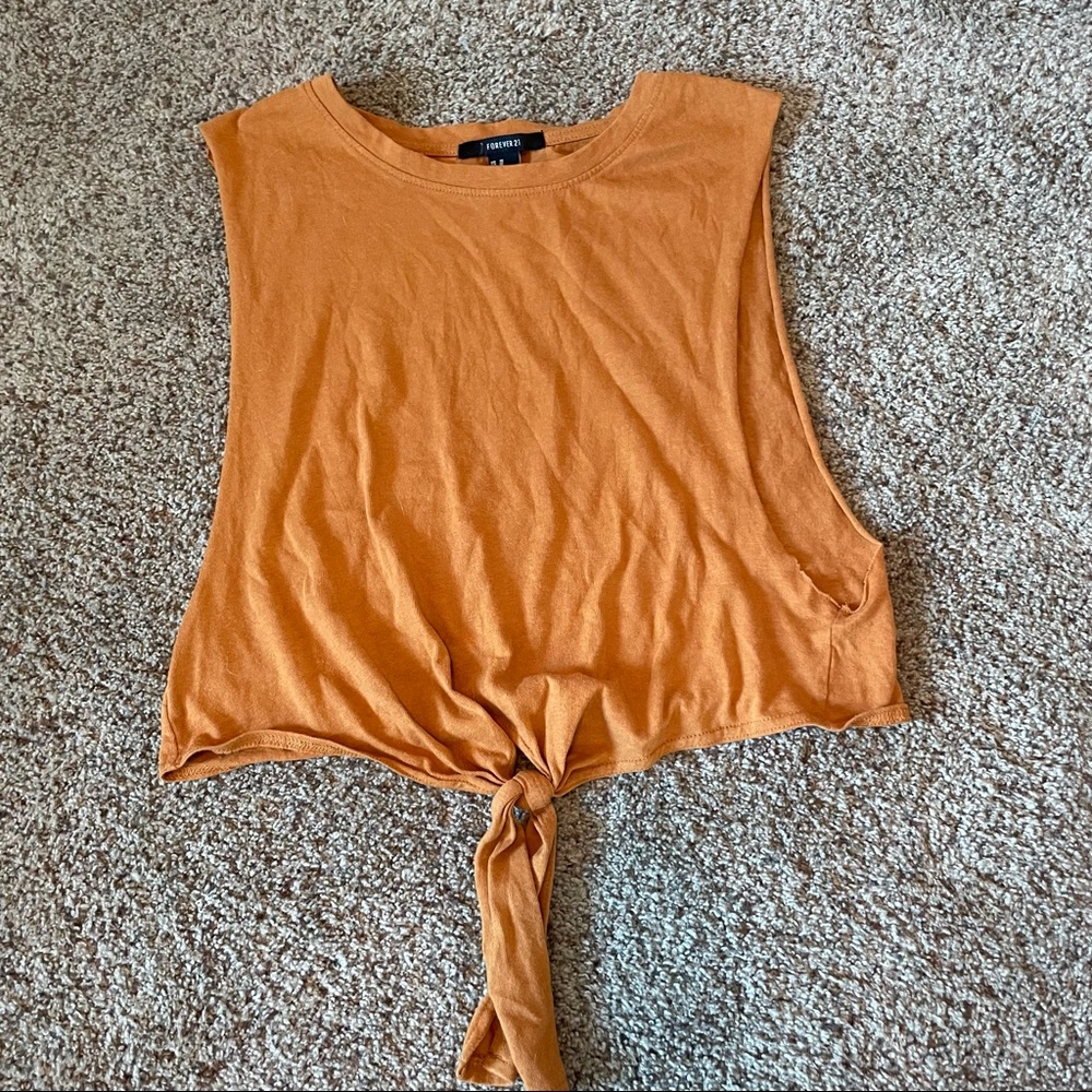 Forever 21 Burnt Orange Tank